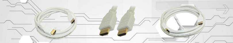 HDMI Cables, White