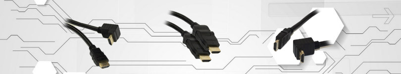 HDMI Cables with 90/270 Degree Connectors