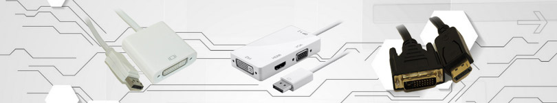 DisplayPort to VGA Cables and Adapters