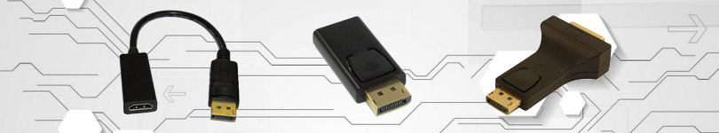 DisplayPort and Mini DisplayPort Adapters