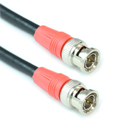 150ft 12G-SDI UHD (4K/60) BNC Coax Cable, RG6/16AWG Male to Male, Gold Pin