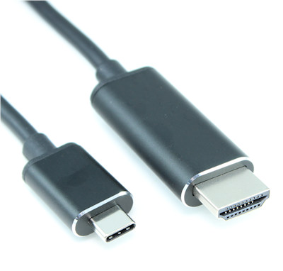 16ft USB 3.2 Gen2 Type-C Male to HDMI 18GB 4K@60Hz Fiber Optic/Hybrid Cable