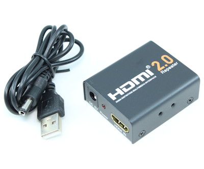 HDMI 2.0 18Gb 4K@60Hz POWERED Equalizer/Extender/Repeater/Booster
