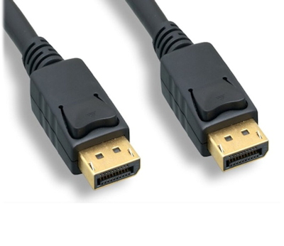 25ft DisplayPort to DisplayPort (v1.2/4K@60) 28AWG Cable, Gold Plated