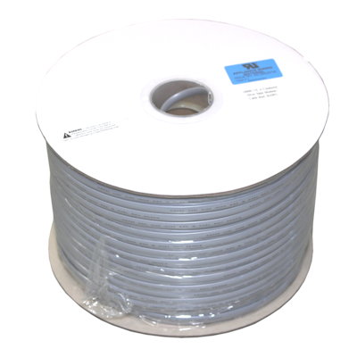 1000Ft RJ12 Modular Telephone Cable, (6P6C 6 Conductor/3 Lines, UL)