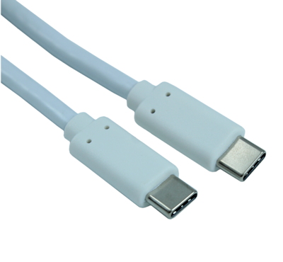 10ft USB 3.2 Gen 1 Type-C Male to Type-C Male Cable 5 Gbps White