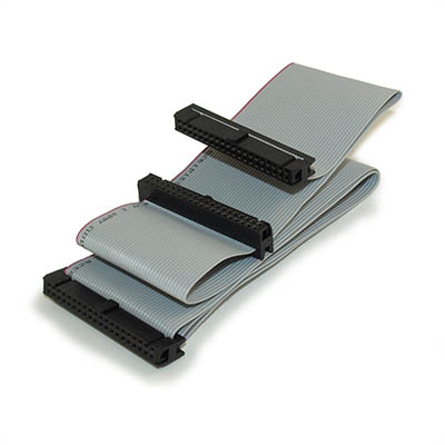 24IN IDE Cable IDE Dual Drives Ribbon Cable 40pin (DVD/Hard Drive)