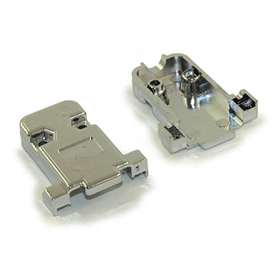 VGA/HD15 Plastic Hood (Metalized Solder Type
