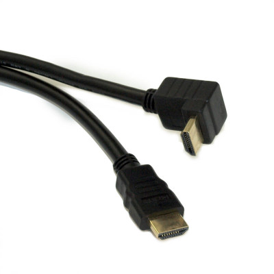 6ft 90 Degree ANGLED High Speed HDMI Cable 4K@60Hz/18Gbps 28AWG