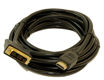 15ft HDMI/DVI-D Combination Cable (30 AWG Gold Plated