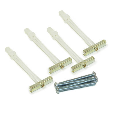 4-Pack, Drywall Installation 2.5inch Bolt/Anchor Kit by SNAPTOGGLE