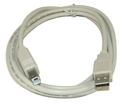 6ft USB 2.0 Certified 480Mbps Type A Male to B Male Cable, Beige