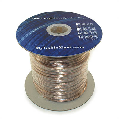 250ft Speaker Wire, 12AWG Copper Enhanced Loud Oxygen Free