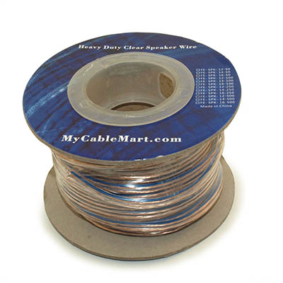 Speaker Wire,  50ft, 16AWG Copper Enhanced Loud Oxygen Free