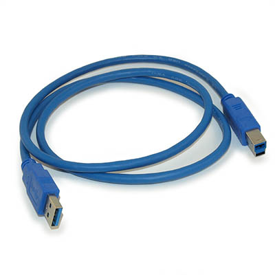 3ft USB 3.2 Gen 1 SUPERSPEED Certified 5Gbps Type A Male to B Male Cable