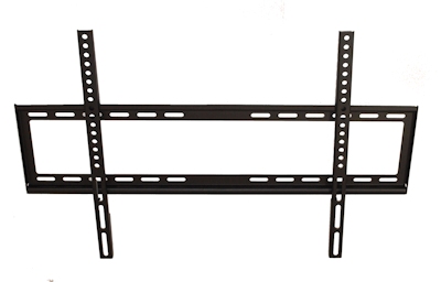 LOW PROFILE Wall Mount Bracket 37-80'' TVs to 77 lbs Black