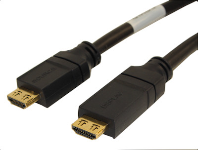 50ft **PLENUM** STANDARD SPEED HDMI Cable with Ethernet 28AWG, Gold Plated