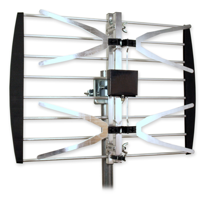 HDTV Off-Air UHF Antenna, Compact, Side/Roof Mount, up to 30 Miles