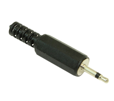 2.5mm Plug/Jack, MONO TS 2 Connector, Self Solder, Male