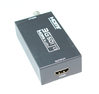 SDI 3G (via BNC) to HDMI Converter to 1080P/60Hz