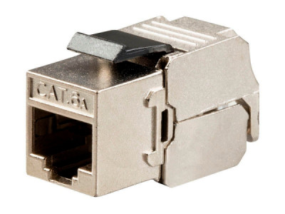 Keystone Jack Insert/Punch-down - Cat 6A SHIELDED RJ45 Networking