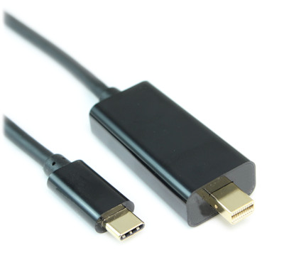 1.5ft USB 3 Type C Male to Mini DisplayPort 4K@60Hz Cables
