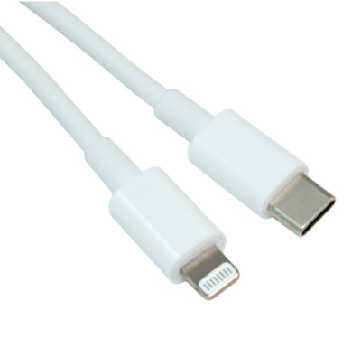 1.5ft Genuine Lightning(TM) to USB Type-C Rapid Charge 18Watt (PD) Cable