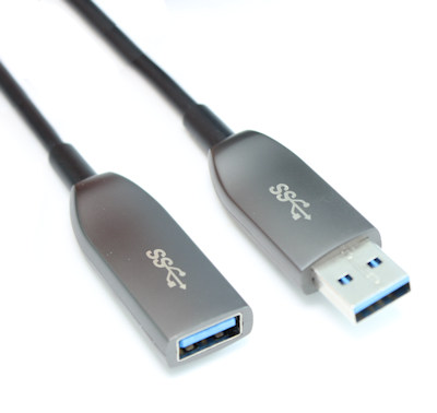 15ft USB 3.2 Gen 1 5Gbps Type A Male to Female EXTENSION Fiber Cable 