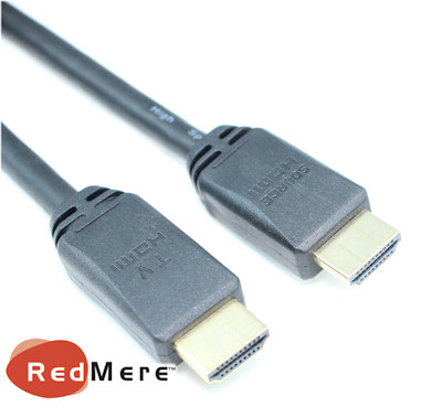 30ft High Speed 4K@60Hz HDMI Cable 18Gbps 28AWG w/Redmere