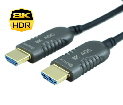 164ft Ultra HIGH SPEED HDMI 48Gb Fiber Optic/Hybrid Cable 8Kx4K/4K@120Hz